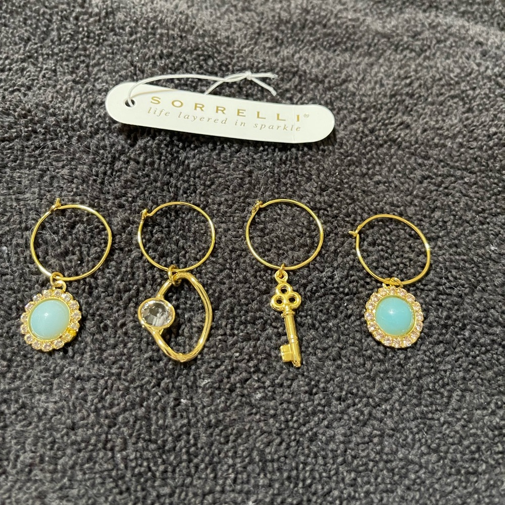 Sorrelli wine glass tags